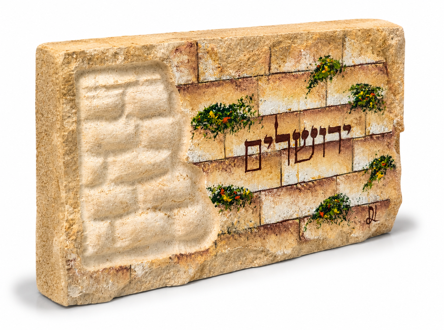 אבן הרי ירושלים - חריטת לבנים - ירושלים
