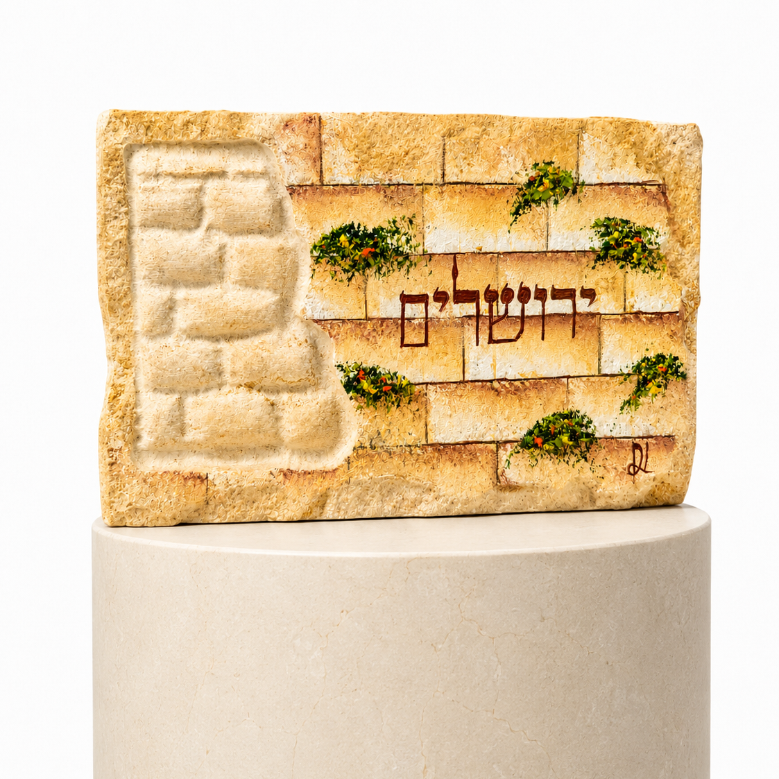 אבן הרי ירושלים - חריטת לבנים - ירושלים