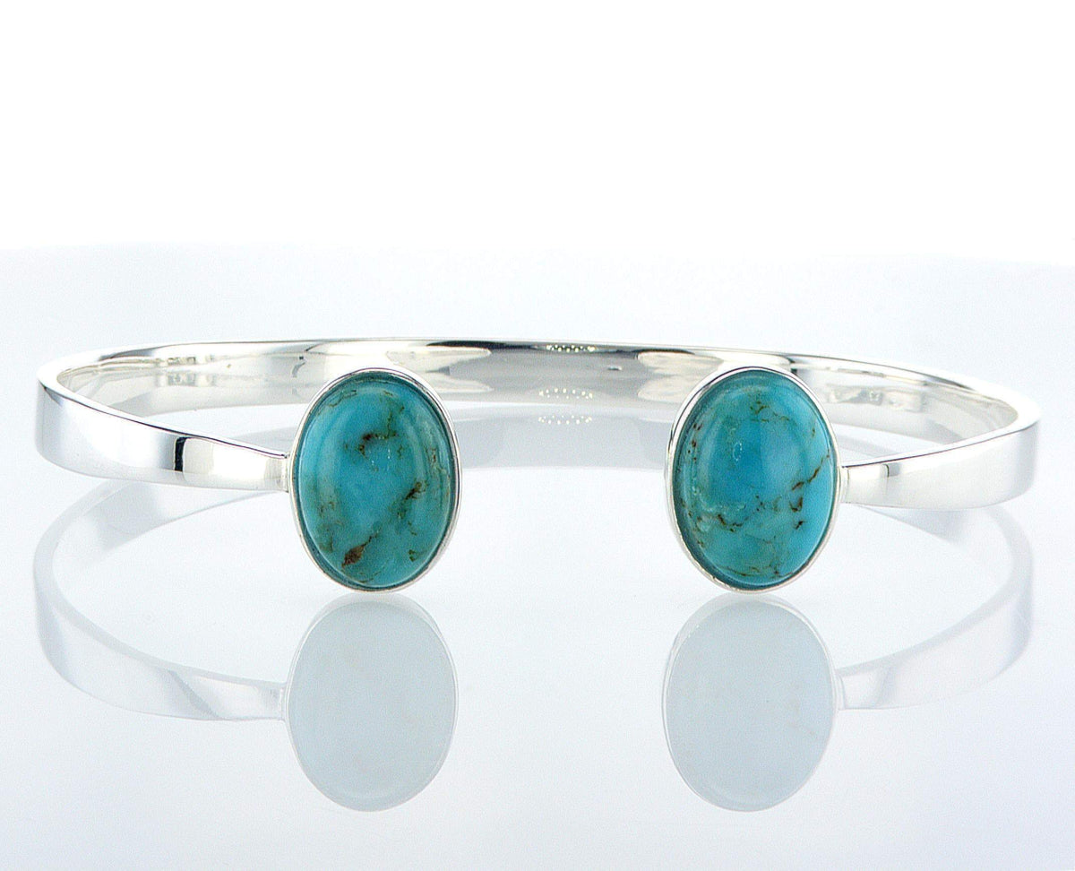 92.5 Silver Bracelet Turquoise-Agat Art Design LTD-925 silver bracelet,artisan,August birthstone,bangel,boho,December birth,gemstone,gift for her,handmade jewelry,Statement,Tiger Eye Bracelet,Turquoise stone cuff bracelet for women,woman bracelet
