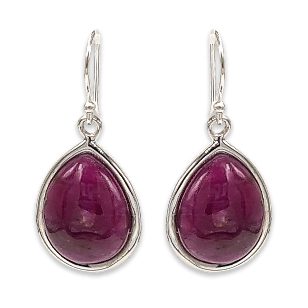 Teardrops Silver earring -Turquoise