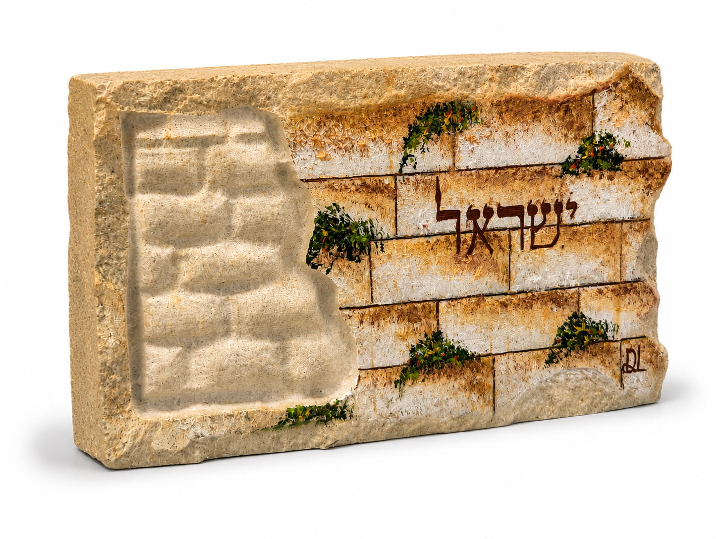 אבן הרי ירושלים - חריטת לבנים - ישראל