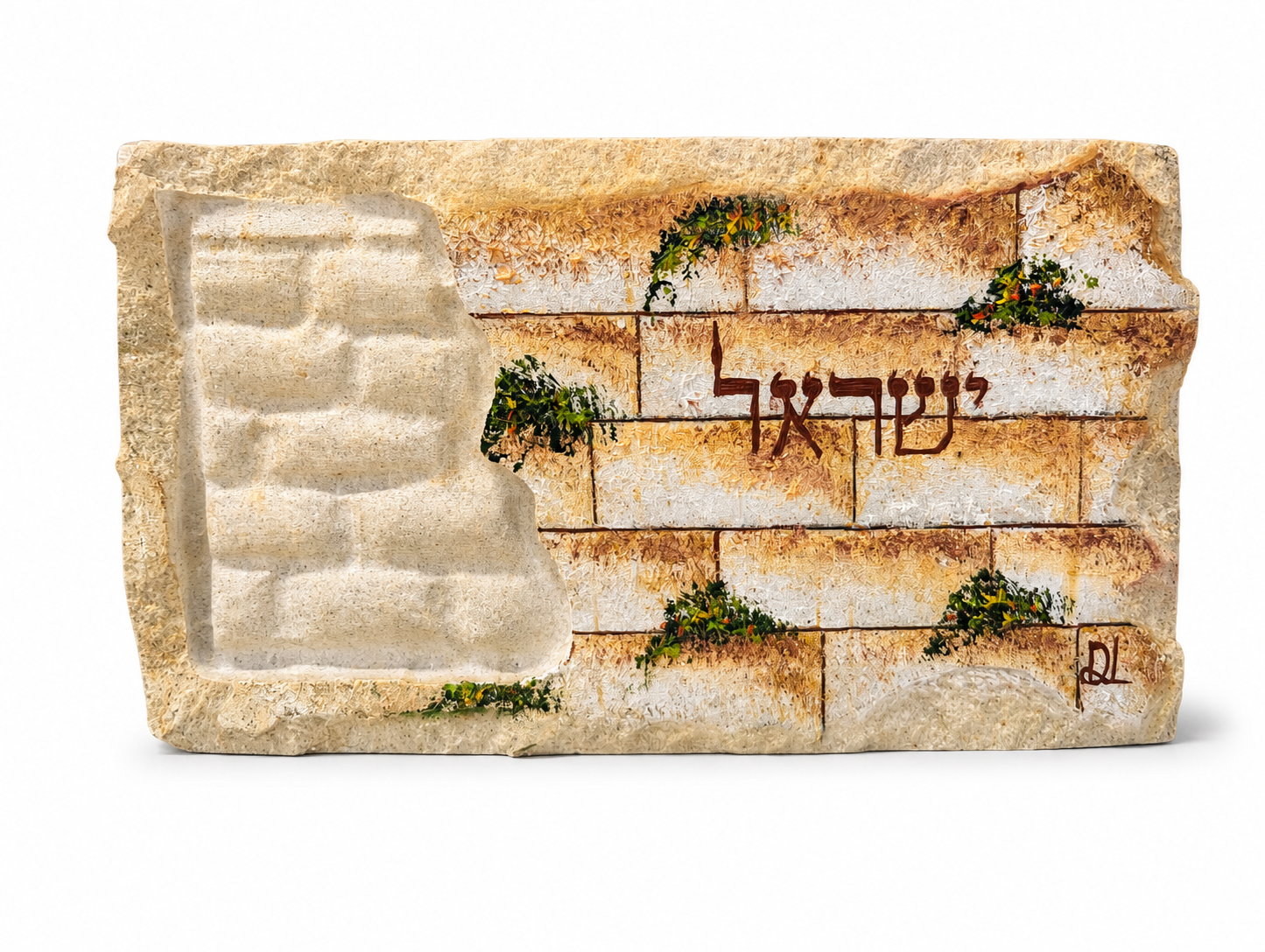 אבן הרי ירושלים - חריטת לבנים - ישראל
