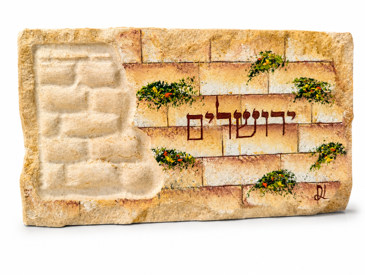 אבן הרי ירושלים - חריטת לבנים - ירושלים