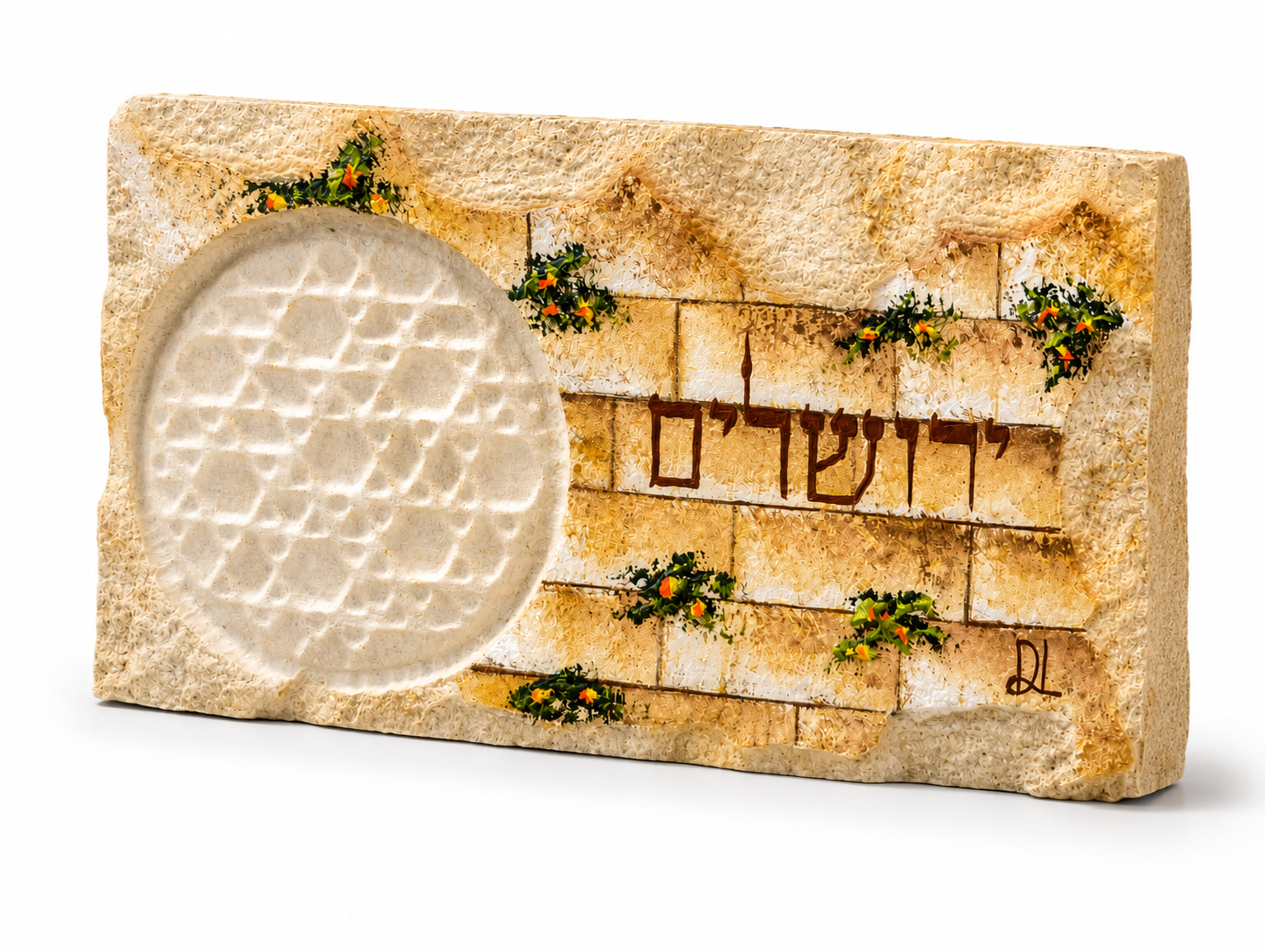 אבן הרי ירושלים - חריטת מגן דוד - ירושלים