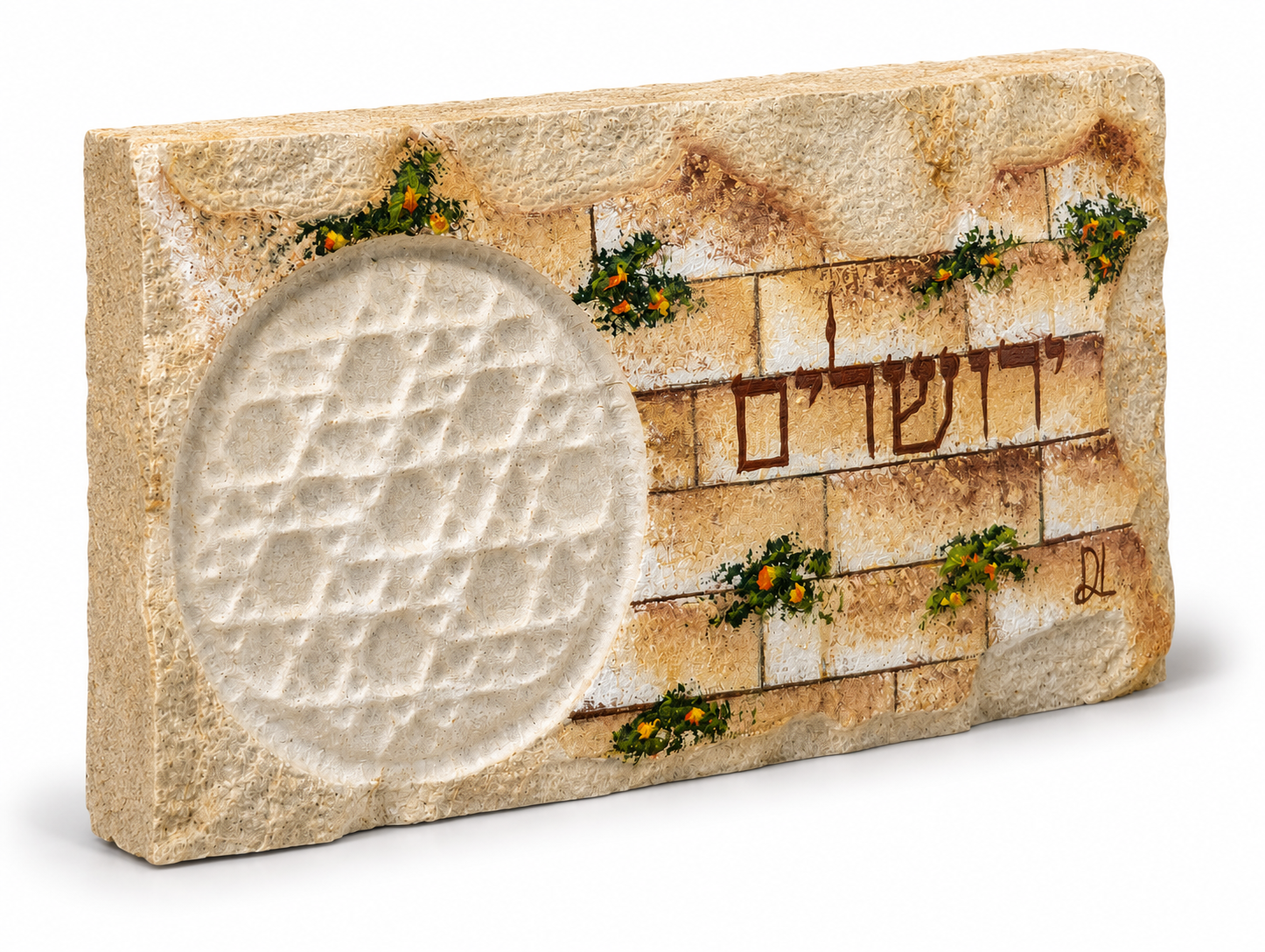 אבן הרי ירושלים - חריטת מגן דוד - ירושלים