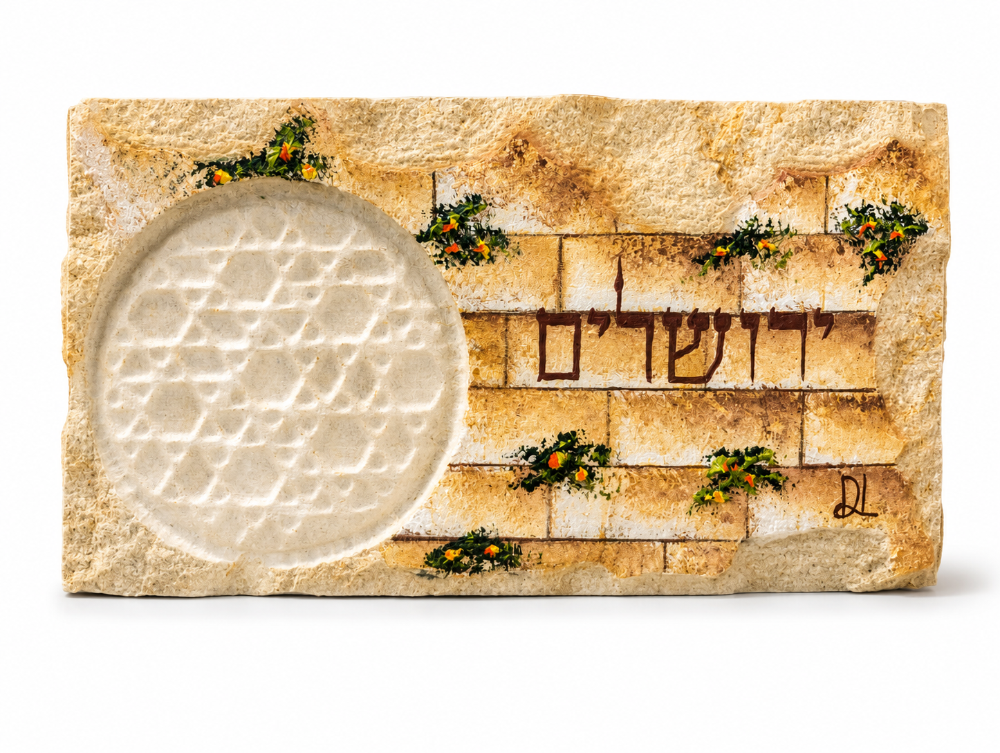 אבן הרי ירושלים - חריטת מגן דוד - ירושלים