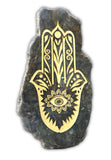 Labradorite hamsa