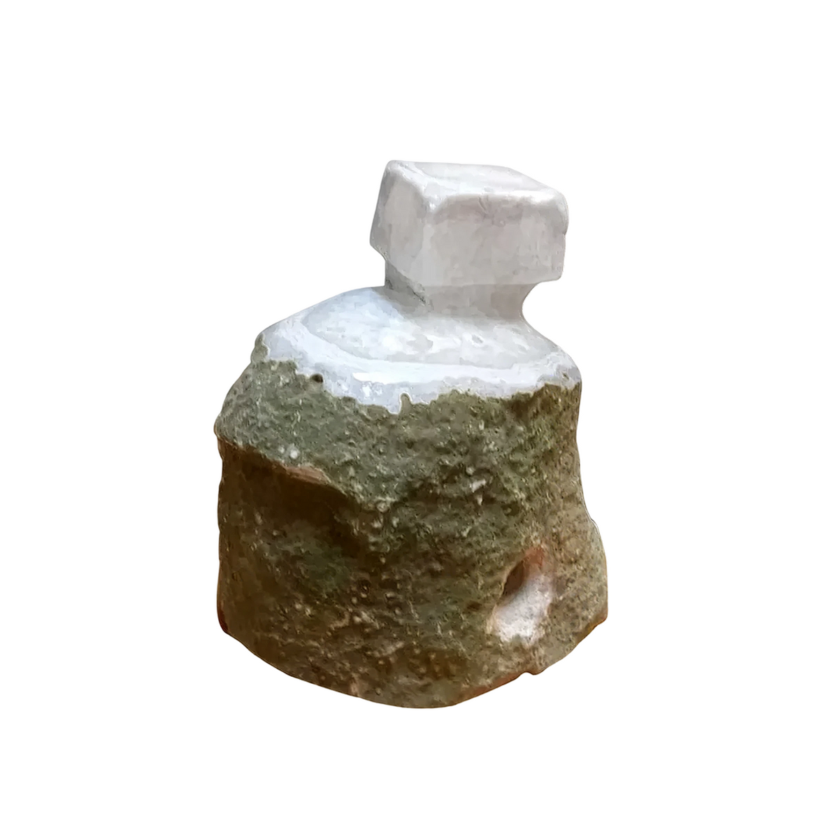 אישה עם ראש קובייתי