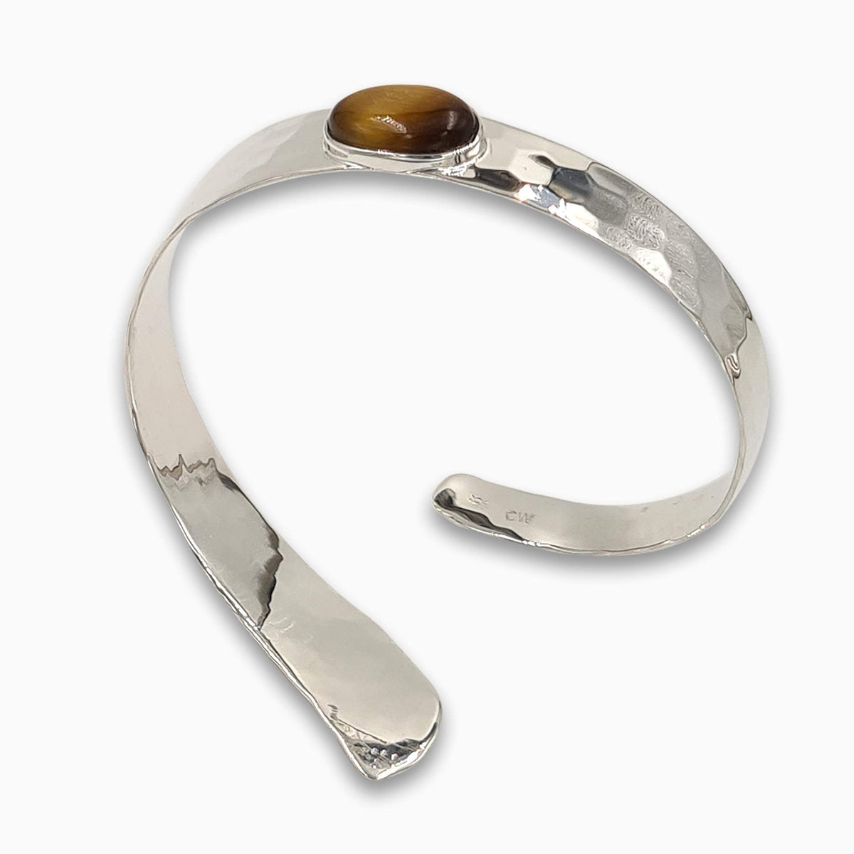Silver cuff Bracelet Turquoise-Agat Art Design LTD-925 silver bracelet,August birthstone,bangel,boho,December birth,gift for her,hammering,handmade jewelry,Statement,Tiger Eye,Turquoise stone bracelet for women,woman bracelet