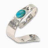 Silver cuff Bracelet Turquoise-Agat Art Design LTD-925 silver bracelet,August birthstone,bangel,boho,December birth,gift for her,hammering,handmade jewelry,Statement,Tiger Eye,Turquoise stone bracelet for women,woman bracelet