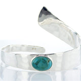 Silver cuff Bracelet Turquoise-Agat Art Design LTD-925 silver bracelet,August birthstone,bangel,boho,December birth,gift for her,hammering,handmade jewelry,Statement,Tiger Eye,Turquoise stone bracelet for women,woman bracelet