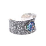 Hammerd silver Bracelet - Roman Glass