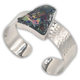 צמיד כסף מחושל - זכוכית רומאית 7