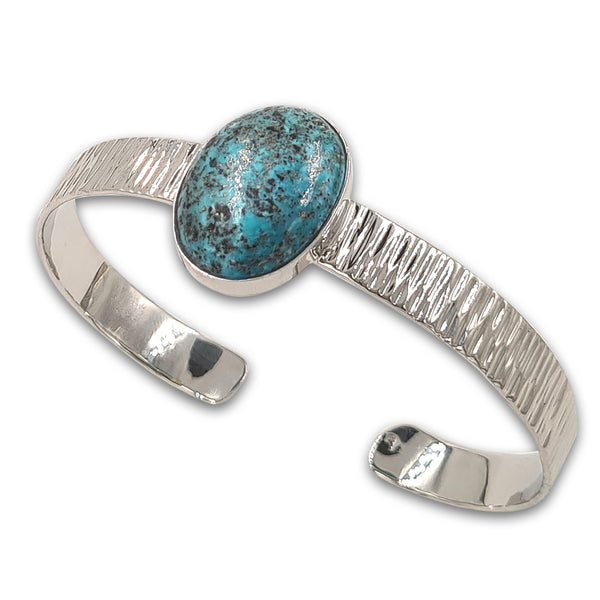 צמיד כסף 925 מחושל - שתוקייט 6