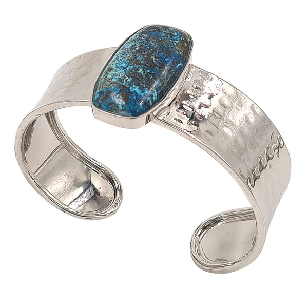 צמיד כסף 925 מחושל - שתוקייט 8