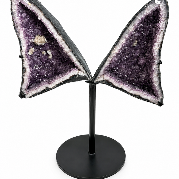גיאודות פרפר אמטיסט