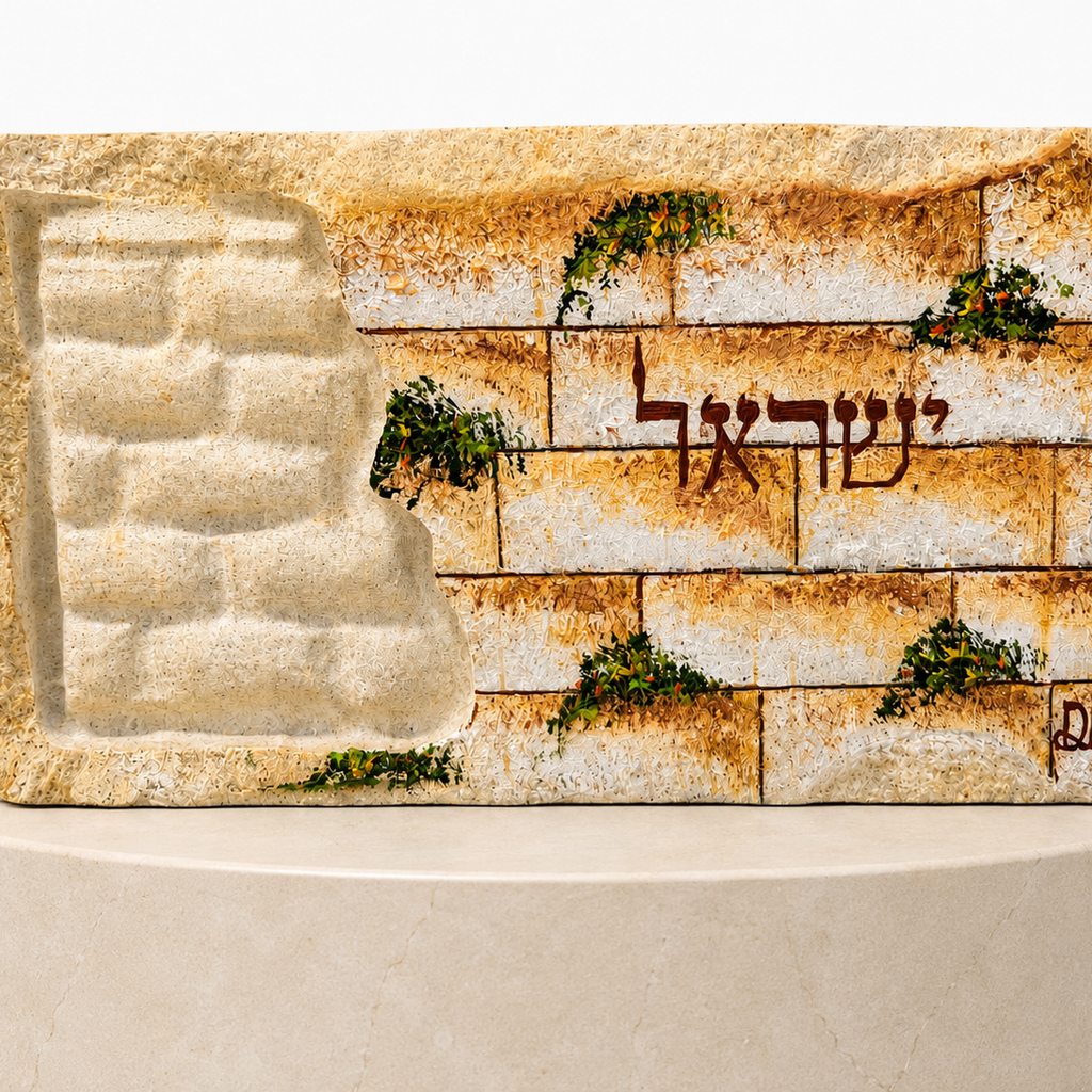 אבן הרי ירושלים - חריטת לבנים - ישראל