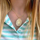 Hamsa silver pendant- Gold Jerusalem stone-Agat Art Design LTD-45,50,55,silver,vermeil