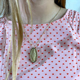 Israel  map silver pendant -  Gold Jerusalem Stone-Agat Art Design LTD-