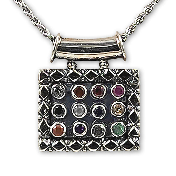 12 אבן תליון חזה תליון חושן