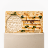 אבן הרי ירושלים - חריטת מגן דוד - ירושלים